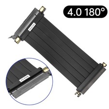 For PCIE 4.0 180  16x Riser Cable Graphics Card Extension Cable For GPU Card HOT