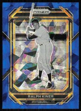 2023 Prizm Blue Cracked Ice Ralph Kiner #286
