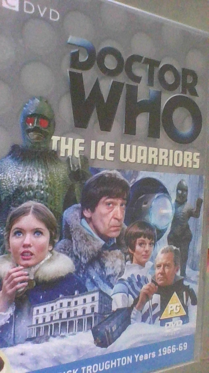 Doctor Who The Ice Warriors 2 x DVD with ALTERNATIVE COVER / comes with original