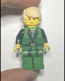 Lego Ninjago Lloyd ZX Green minifigure ninja 9450 epic dragon battle
