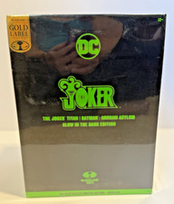 NEW Dc Multiverse McFarlane Joker Titan Glow in the Dark Gold Label Exclusive