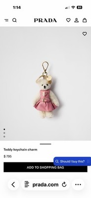 Prada Bear Keychain | eBay