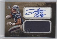 2011 Topps Inception Rookie 97/599 Stevan Ridley #AJP-SR Jumbo Patch Auto 1d9