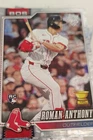 2026 Topps Series 1 Roman Anthony RC Silver Crackleboard Parallel #189 Red Sox
