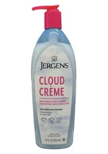 Jergens CLOUD Creme Dry Skin Moisturizer Lotion Hyaluronic Complex 13oz