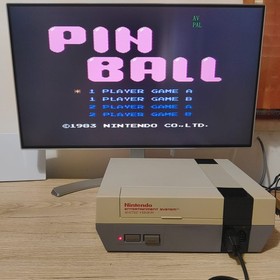 PINBALL ITALIAN EDITION GIG - PAL A - NINTENDO NES - USED TESTED