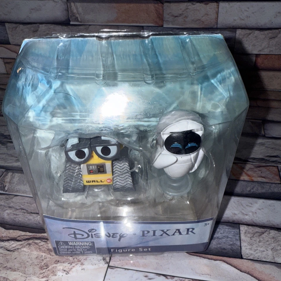 Disney Pixar - WALL-E - WALL-E & EVE - Juego de 2 mini figuras Foto 2 de 4
