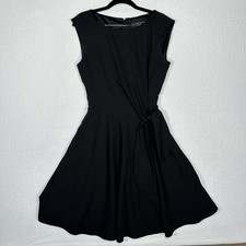 Tahari-Levine Studio Size 6 Black Dress Witchy Fairy Cocktail