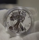 2019-S 19XE Enhanced Reverse Proof Silver Eagle with Box & Numbered COA