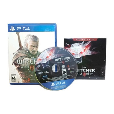 PS4 The Witcher 3 Wild Hunt Complete + SOUNDTRACK CD Cib Playstation 4