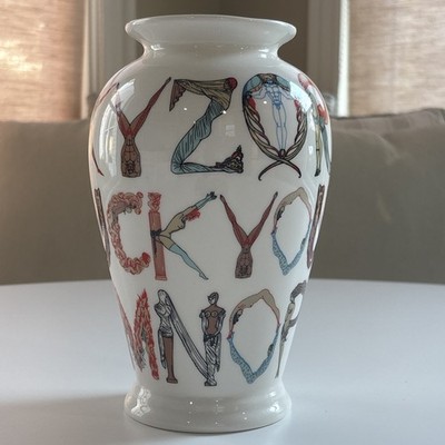 SUPREME Alphabet F-Word White Ceramic Printed Vase SS'18 | eBay