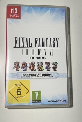 Final Fantasy I-VI - Pixel Remaster Collection (Nintendo Switch, 2023)