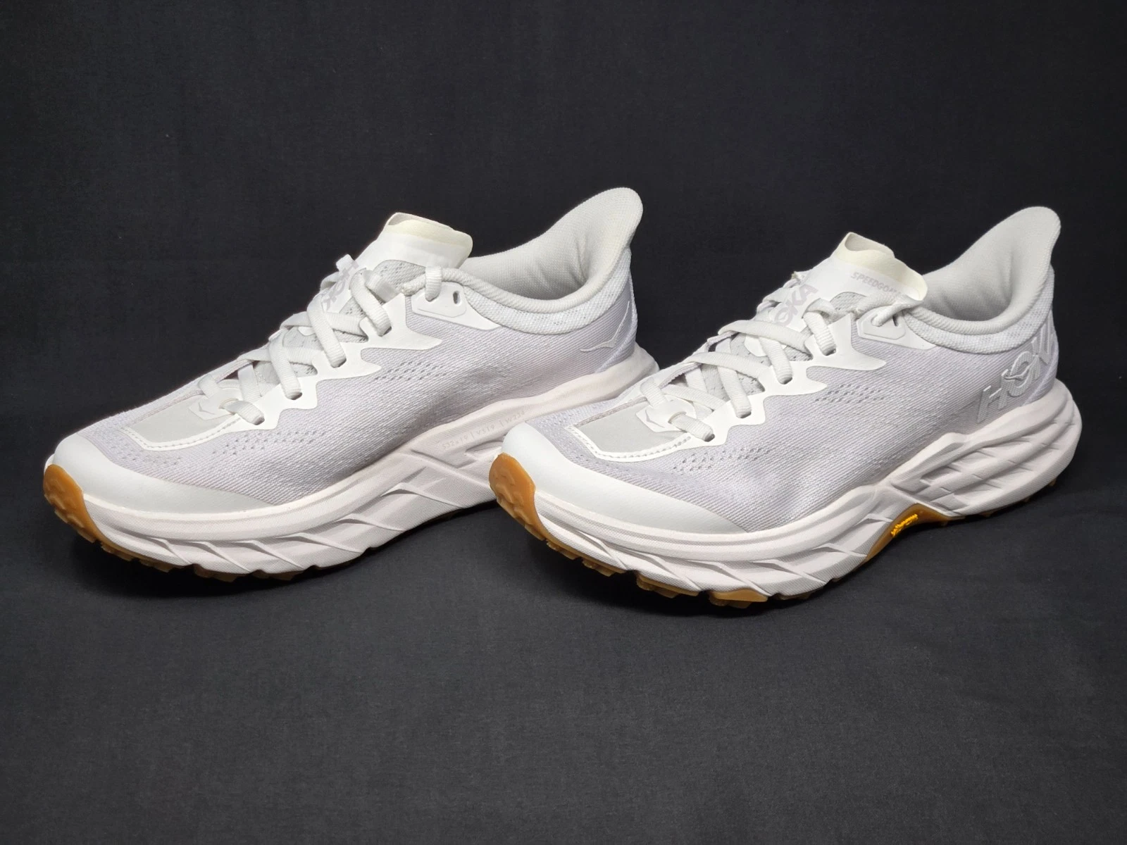 Hoka One One Speedgoat 5 White Cloud Women's Size's Hiking Running 1123158 NBY