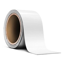Ultra Gloss White Air-Release Adhesive Vinyl Pinstripe Tape Roll 2 2  x 20ft