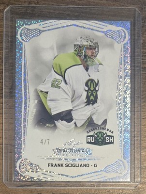 2025 Leaf NLL #37 Saskatchewan Rush Frank Scigliano Sparkle # 4/7