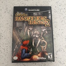 Cabela's Dangerous Hunts 2 (Nintendo GameCube, 2005) Complete With Manual CIB