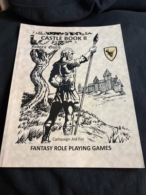 1981 Judges Guild 140  Castle Book II Dungeons & Dragons Excellent