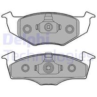 Delphi BremsbeläGe Vorne FüR VW Golf III Polo Seat Ibiza II Cordoba
