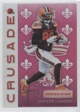 2018 Panini Rookies & Stars Crusade Pink 77/85 Jarvis Landry #CRU-17 0f1b