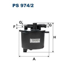 Kraftstofffilter für Land Rover Discovery L550 Freelander 2 L359 Range | 245691