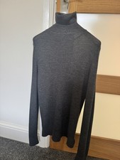 TOM FORD Wool, Silk and Cashmere Blend-Ribbed Rollneck Sweater