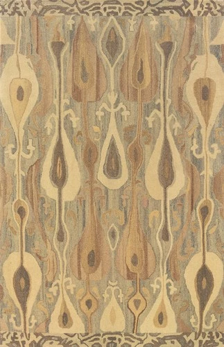 10x13 Sphinx All-Over Casual Ivory 68000 Ikat Wool Area Rug - Approx 10' x 13' - Picture 1 of 2
