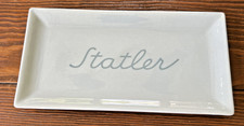 Vintage Statler Hotel Dresser Tray Syracuse China 1949 1DD-10 USA Made Rectangle
