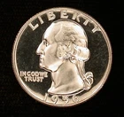 1956 25c MEGA-GRADE CAMEO++ PROOF !!!!! AWESOME DCAM OBVERSE !!!!!