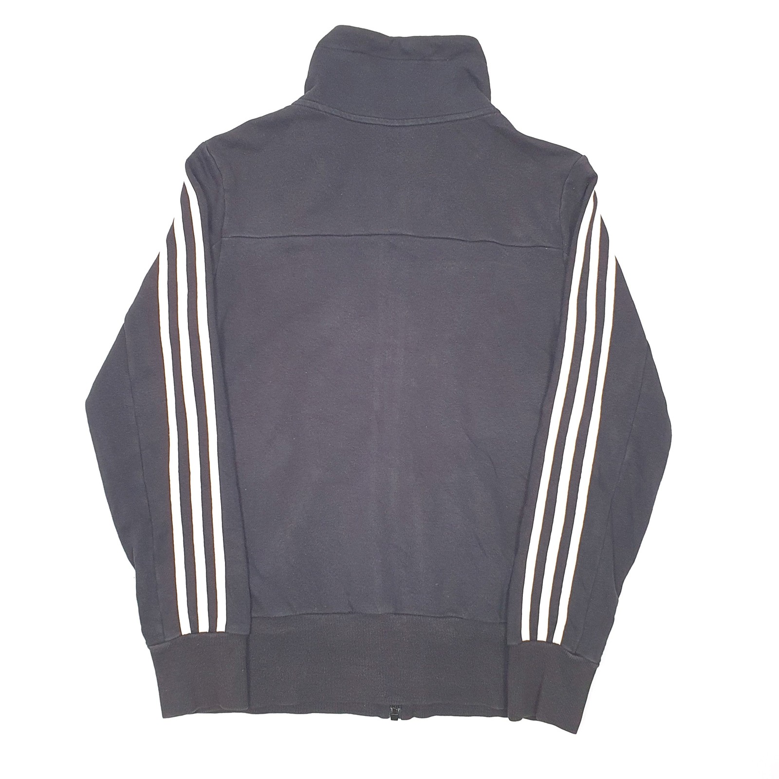 ADIDAS Full Zip Cotton & Polyester Jumper Sweatshirt Mens XS image 3