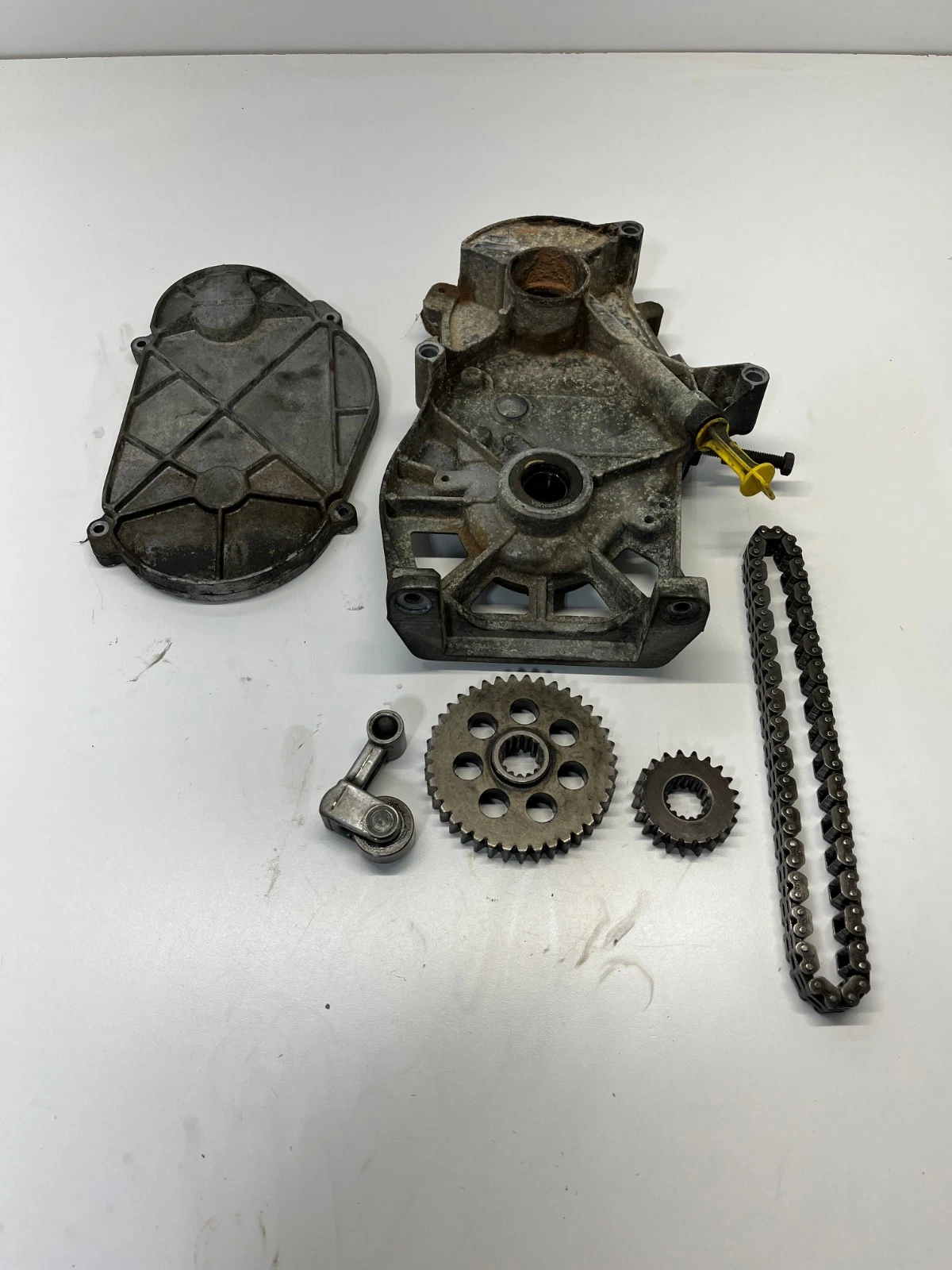 95 Polaris Indy XLT 600 Snowmobile OEM GOOD Transmission Gear Case Chain Drive