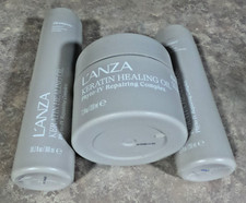 Lanza Keratin Healing Oil Shampoo 10.1 oz, Conditioner 8.5 oz  Phyto-IV Repair