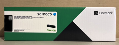 Genuine Lexmark 20N10C0 Toner Cartridge Standard New Sealed Box