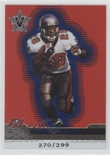 2001 Pacific Vanguard Blue 270/299 Warrick Dunn #91 e6p