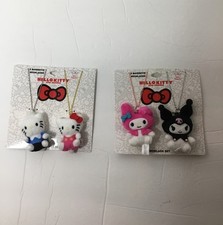 Hello Kitty And Friends Magnetic Necklaces 2 Sets-Daniel/Kitty And Melody/Kuromi