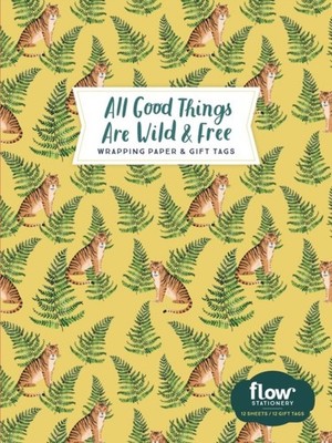 ALL GOOD THINGS ARE WILD & FREE WRAPPING by Astrid van der Hulst Paperback