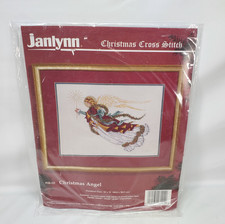 Janlynn Christmas Angel Christmas Cross Stitch Kit 06-02 Sealed New