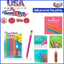 Kids Triangular Mechanical Pencil Set with Le...