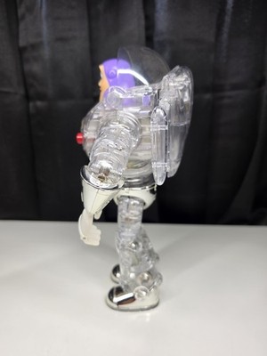RARE Vintage Toy Story Interstellar Buzz Lightyear - Clear/Chrome