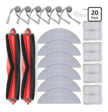 20Pcs Q10 S5 Accessories for Roborock Q10 S5 / Q10 S5 Robot Vacuum