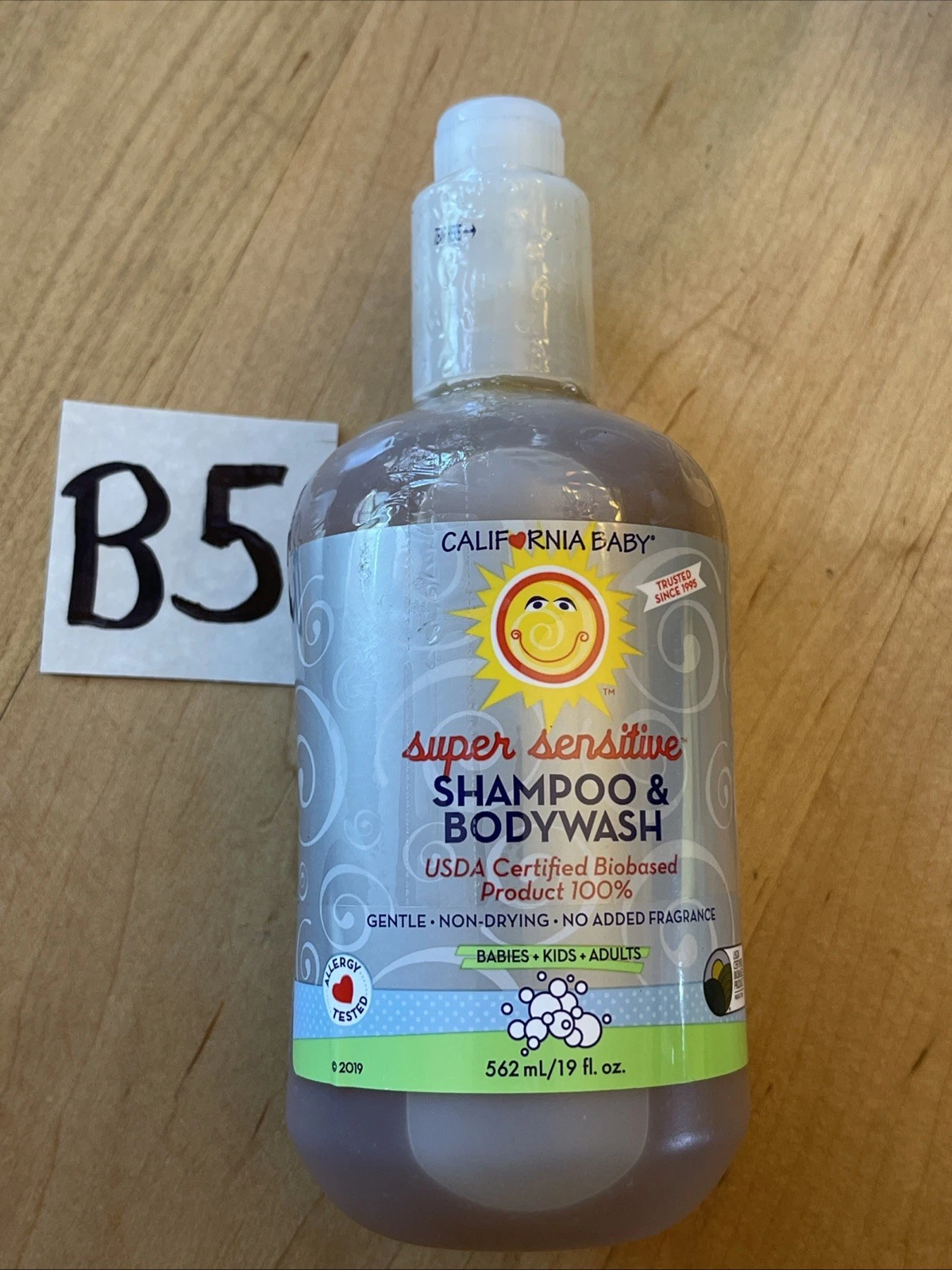 California Baby Super Sensitive Shampoo & Body Wash 19oz USDA Certified NEW!
Opens in a new window o