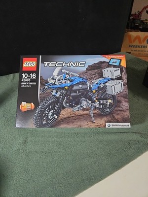 LEGO Technic 42063 Motorrad BMW R 1200 GS Adventure, 10-16, 2 Modelle in 1