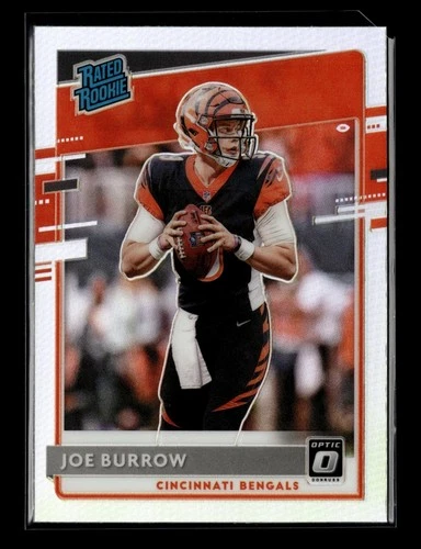 2020 PANINI DONRUSS OPTIC HOLO PRIZM #151 JOE BURROW RC BENGALS