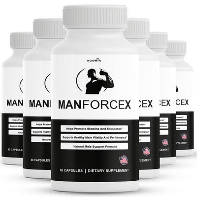 (6 Pack) Manforcex Advanced Male Pills Man Force X Vitamin Supplement