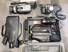 Vintage Camera Lot RARE Sony MVC-FD91, Canon 3CCD, RCA CC850, CCD 934