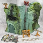 Vintage MOTU Castle Grayskull 100% Complete 1981 Masters Of The Universe Movie