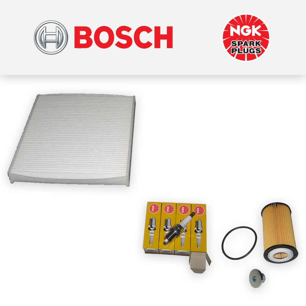 SERVICE KIT for OPEL VAUXHALL ZAFIRA B MK2 1.8 16V A18XER OIL CABIN FILTER PLUGS