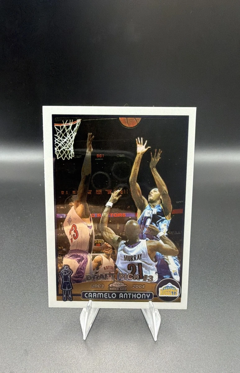 その他 2003 topps Carmelo Anthony rc black /500 Topps Carmelo Anthony Basketball Rookie Sports Trading Cards for