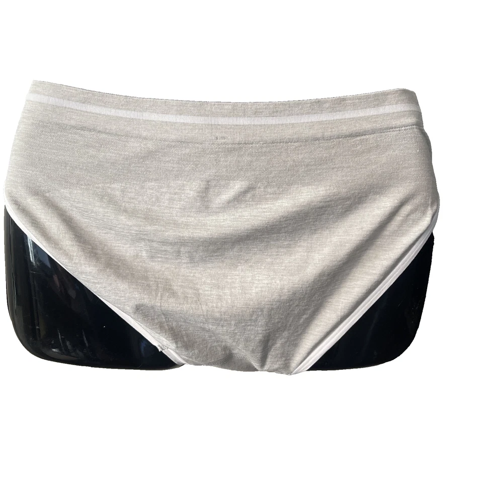 Bikini deportivo Champion Hipster gris panty ropa interior Sissy para mujer talla grande Foto 3 de 4