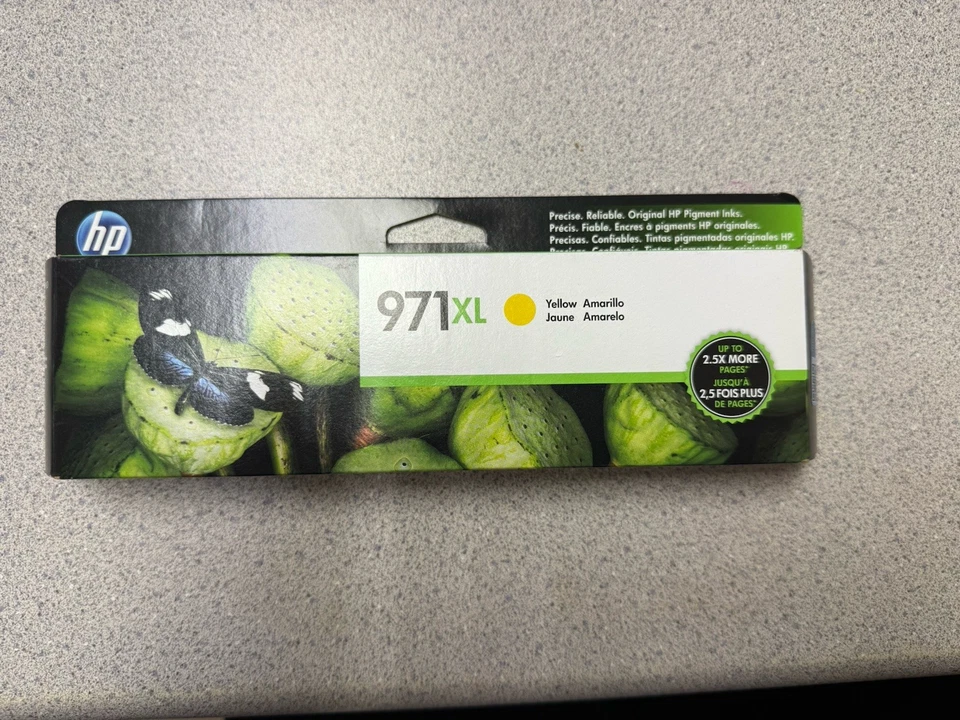Office Jet HP 910XL Amarillo **ALTO RENDIMIENTO** NUEVO SELLADO EN CAJA Foto 2 de 4