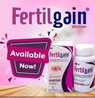 Fertilgain Fertility Supplement for Low AMH, PCOS, Ovulation, Failed IVF